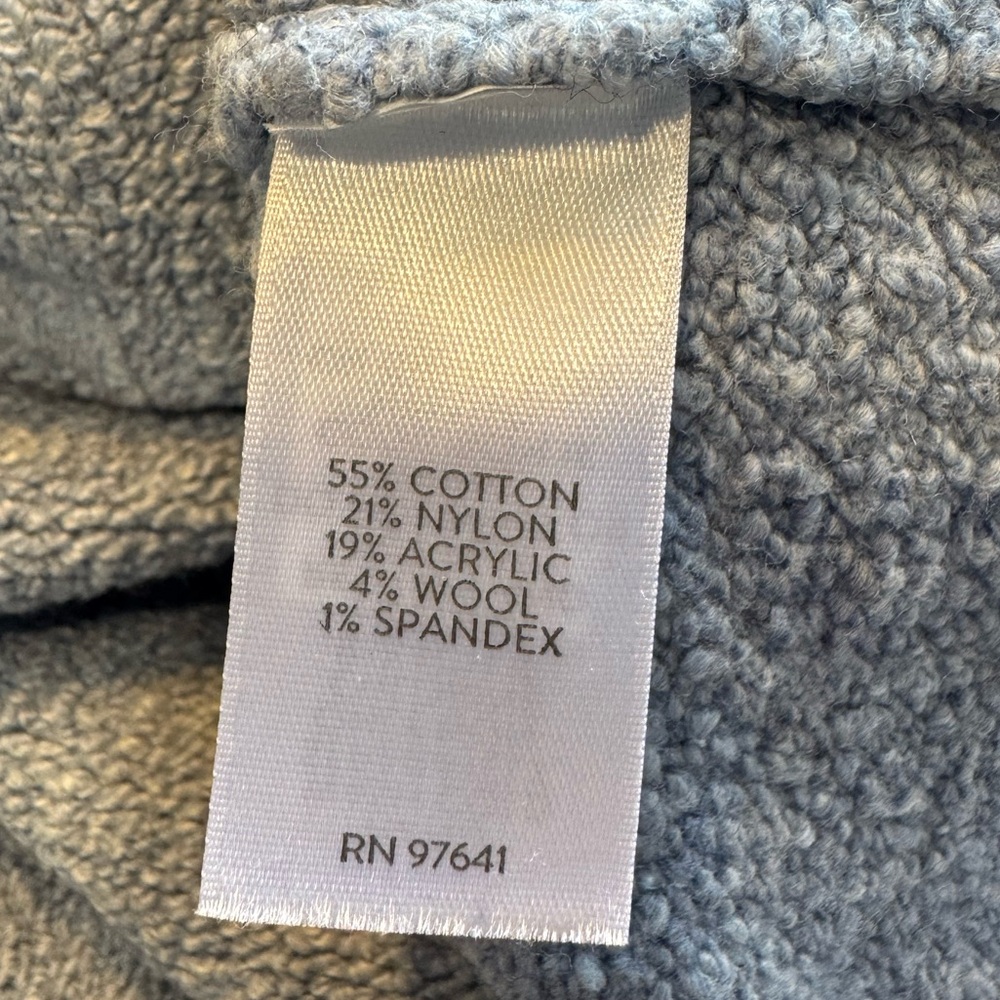 J. Jill Pure Jill Light Blue Cozy Concepts Boucle Sweater Petite S - Picture 5 of 6